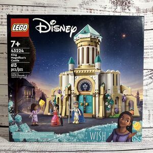 Lego 43224 Disney Wish King Magnifico's Castle 613 Pieces New Sealed